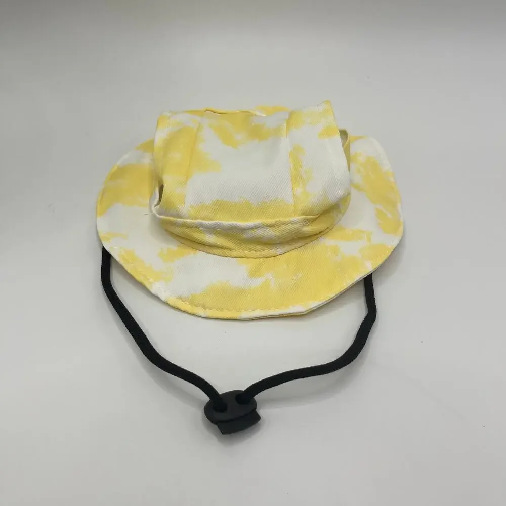 Pet Bucket Hat for Cats & Dogs Sun Protection Ear-Friendly